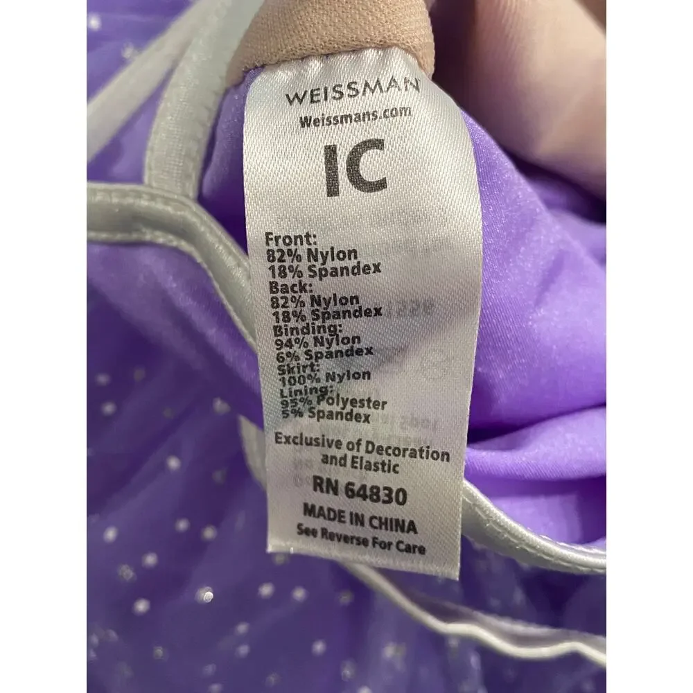 Weissman The Place Where Lost Things Go Costume 1C (7/8) Purple Tutu 11556 Dance